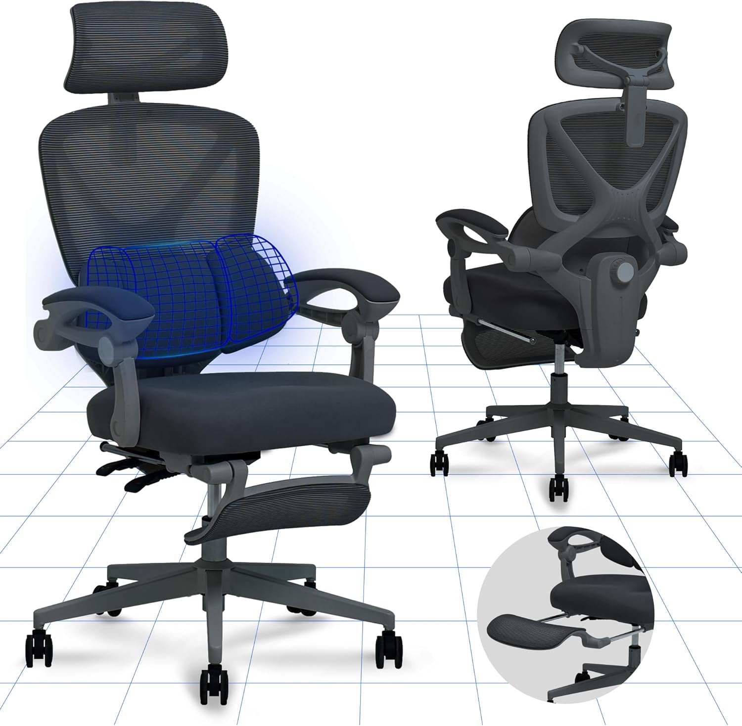 FlexiSpot BS8 Pro silla ergonómica análisis y comparativa